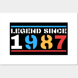 Legend Since 1987 Posters and Art